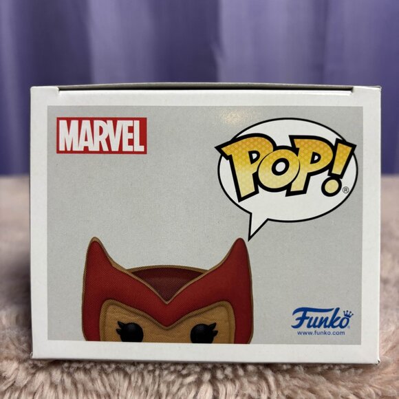 Funko POP! Marvel's Gingerbread Scarlet Witch - #940 - Picture 2 of 5